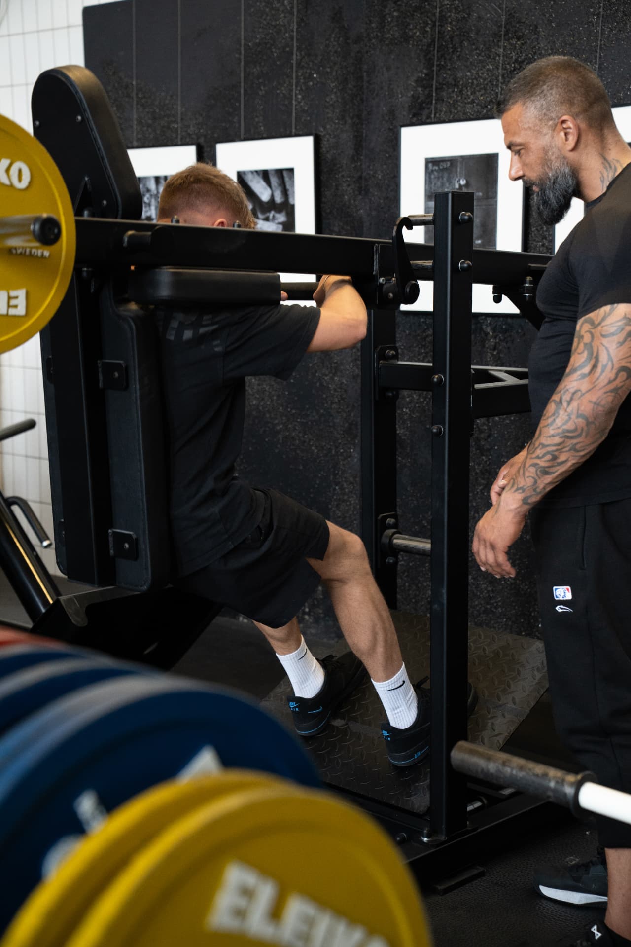 Personal Trainer bei der individuellen Betreuung